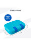 Smart Serve Bento Lunch Box 847ml, Aqua Drift - 9