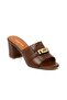 Women / Girls Slippers Mar-25Y-166-2025 John May Walnut - 2