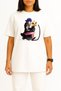 Oversized Adrien Agreste Marinette Dupain Chest Design Unisex T-Shirt - 2