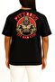 Oversized Pıttdogs Fit and Gym Chest and Back Printed Unisex T-Shirt - 4