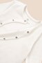 Sophie La Girafe 2-Piece Organic Cotton Beige Ecru Jumpsuit Set - 8