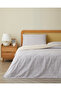 Daisy Touch Easy-Iron Double Duvet Cover Set 200X220 cm Lilac-Orange