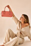 Coral Leather Women's Handbag