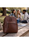 Brown Soft-Textured Leather-Look Women Backpack |   Brown Mt1571 - 3