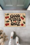 سجادة باب مطبوعة رقميًا بنمط الكرز من Good Vibes Only مقاس 70x45 سم - 2