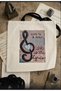 Left Switch Patterned Cloth Bag