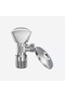 Italian Angle Valve ½ with Wide Handle | General Fitting