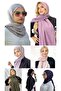 7 Pieces of Pashmina Viscose Fabric, 125 Grams Each