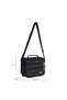 Men's Black Multi-Compartment Hand and Shoulder Strap Bag 2247