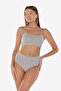 Women's Gray 2 Pack Modal High Waist Slip Panties 1955 - 3