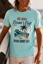 Cotton Unisex Summer Casual Comfortable Cut Short Sleeve T-Shirt - 3