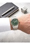 3 Atm Water Resistant Men's Wristwatch with Steel Band - 5