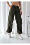 Parachute Fabric Soundless Soft Textured Waist Elasticized Loose Cut Pants - 8