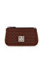 Scuba Coin Purse Brown Women's Wallet Zi̇p