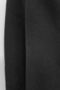 Black Capri Pants Leggings with Slit Detail and Front Hem, Slim Fit Capri - 8