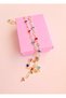New Season Heart-Shaped Steel Y Necklace Luxury Y Necklace Colorful Stone Pendant Necklace (65 cm Length) - 6
