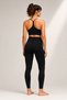 Enimon Black Women's Full Length Recovery Sports Leggings - 2