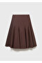 Pleated midi skirt - 3