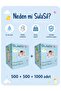 Compressed Natural Dry Baby Wipes 1000 Pieces Suitable for Newborn Babies - 2