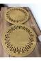 2 Pieces Jute, Wicker, American Placemat, Tableware Set, Plate Mat, Runner, Bread Basket, Tricot Placemat - 3