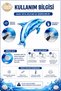 Foil Character Balloon Blue Dolphin Fish 85×60 cm Helium Compatible - 5