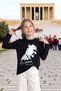 Ataturk Printed Cotton Crew Neck Long Sleeve Ceremony 29 October 10 November Boys and Girls T-Shirt