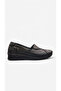 48010-H Yonca Black Genuine Leather Women's Shoes - 2