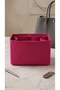 Long.... Large Tek Suluklu Canta Ici Organizer Fusya Color 29 X 18 X 17 Dimensions (Length X Height X Width) - 3