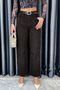 Noa Noa Belted Laser Cut Straight Fit Jeans - Bitter Brown Bitter Brown