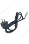 Other 3G 0.75mm Black AC Extension Cable Type E/F Germany European Male Plug Replacement open end po - 5