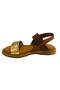 Ac45232 Genuine Leather Elasticated Daily Women's Sandals - 4