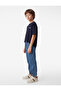 Cotton Crew Neck Short Sleeve Printed Oversize T-Shirt - 3