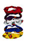 Elastic Bandana set of 5 - 5