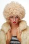 Golden Color Curly Afro Bonus Wig Hair Party Wig Platinum Gold (5263) - 2