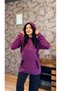 Double Color Garnished Sweat Brc1703 Purple - 5