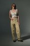 Buckle Detailed Loose Fit Wide Leg Comfortable Baggy Jean Jeans Loose Women's Pants @Milano - 6