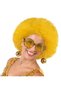 Gold Color Disco Ball Shiny New Year Party Glasses with Earrings (5492)