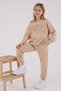 Ages 4-15 Licensed Us Polo Assn Girls' Set - Latte - 4