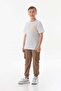 100% Cotton Text Printed Boy's T-Shirt - 4