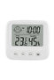 white 1pc New LCD Digital Temperature Baby Room Humidity Meter Backlight Home Indoor Electronic Hygr - 2