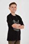 Teddy Bear Printed Crew Neck Boys T-Shirt - 3