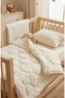 100% Wool Filled Baby Sleeping Set Wool Quilt + Wool Mattress Pad + Wool Pillow - 3