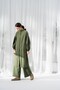 Linen Trousers Green - 2
