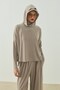 Alara Hooded Hat Bone Mink - 4