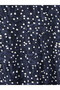 Original Oval Neckline Patterned A-Line Dress - 6