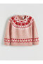 Esvab • Modern & Distinctive Zero Roba Collar Embroidered Girls' Knit Sweater - 3
