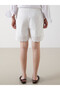 Two Mt Shop Quality Women's Shorts with Zipper at the Waist and Embroidery - 4