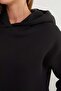3 Thread Basic Hooded Jogger Set with Waist Stopper - 8