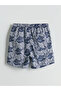 Swim Shorts - Dark blue - Patterned - 6