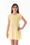 Girl's Dress with Laced Collar